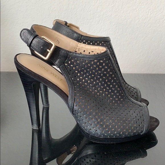 Nine West Peep Toe Pumps - Picture 2 of 5